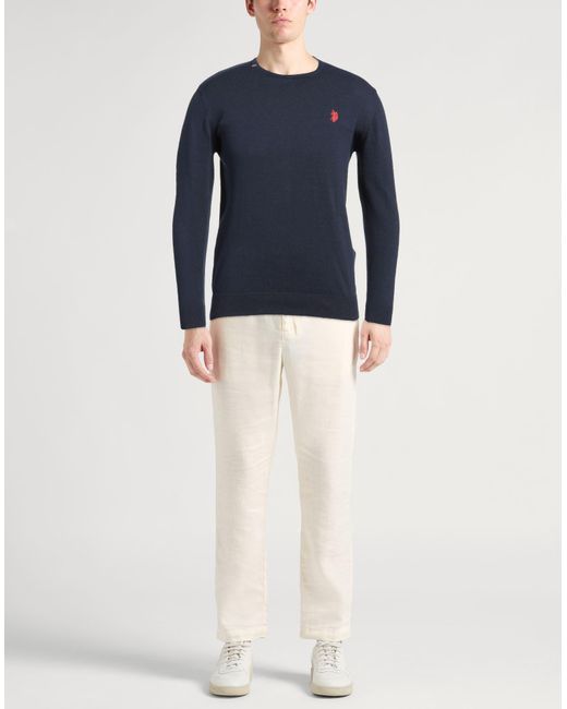 Pullover U.S. POLO ASSN. de hombre de color Blue