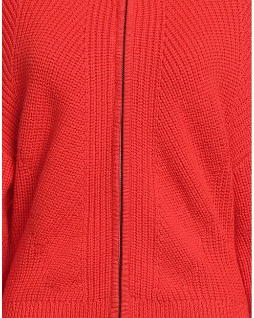 Majestic Filatures Red Cardigan