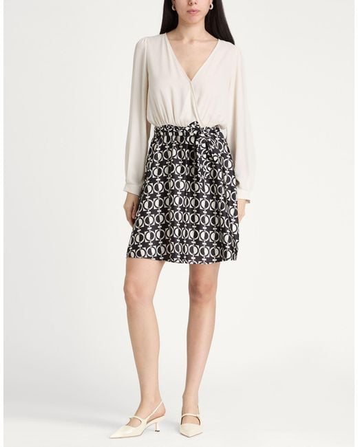Oltre White Mini Dress