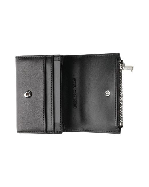 Karl Lagerfeld Black Wallets