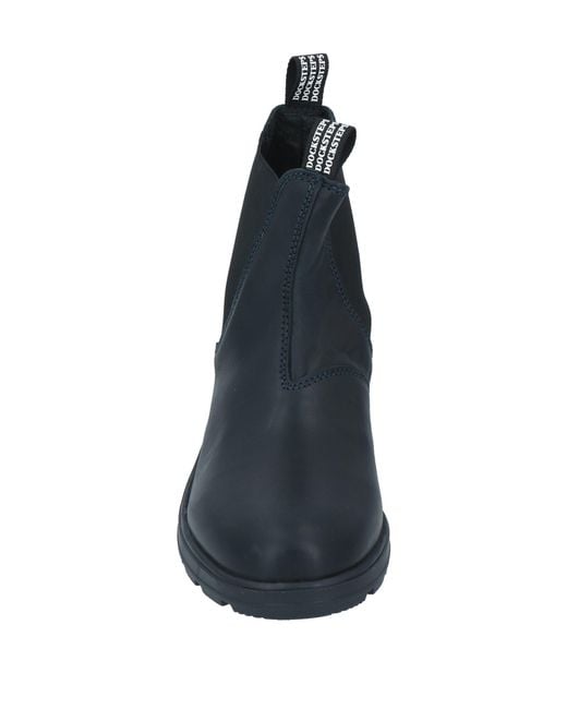 Docksteps Blue Ankle Boots for men