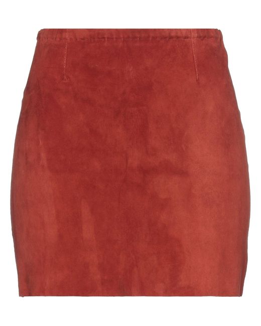 Stouls Red Mini Skirt