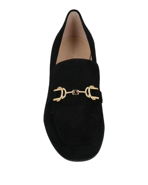 Stuart Weitzman Black Loafers Leather