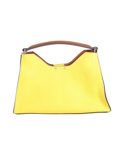 Gianni Chiarini Yellow Handbag Leather