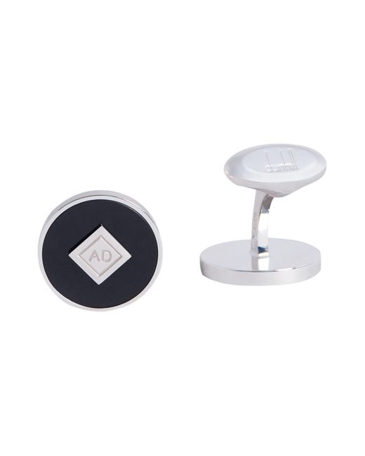 Dunhill Black Cufflinks And Tie Clips for men