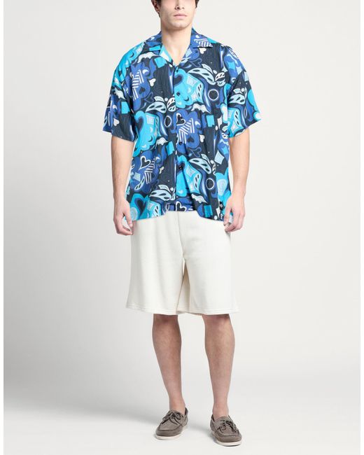 Manastash Blue Shirt for men