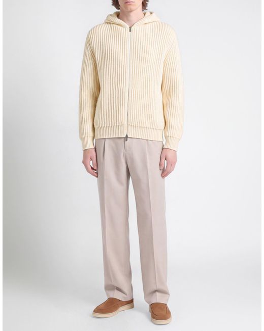 Fedeli Natural Cardigan for men