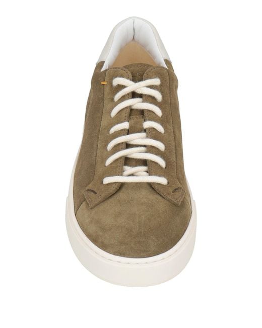Doucal's Brown Sneakers Leather for men