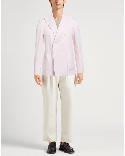 Circolo 1901 Natural Blazer Cotton, Elastane for men