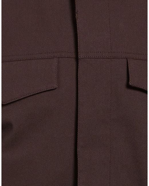 Theory Brown Jacket Cotton, Nylon, Elastane for men