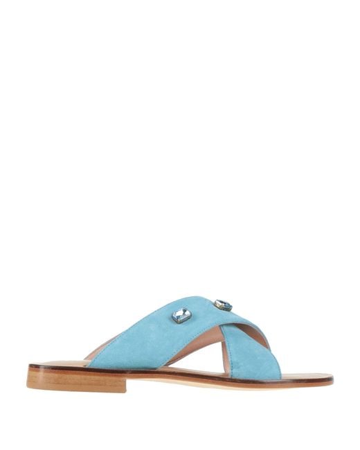 Pollini Blue Sandals