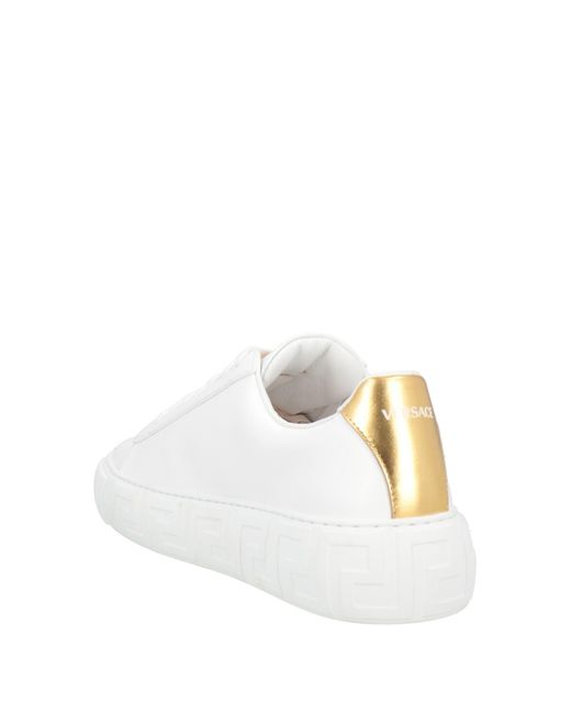 Mens white store versace trainers