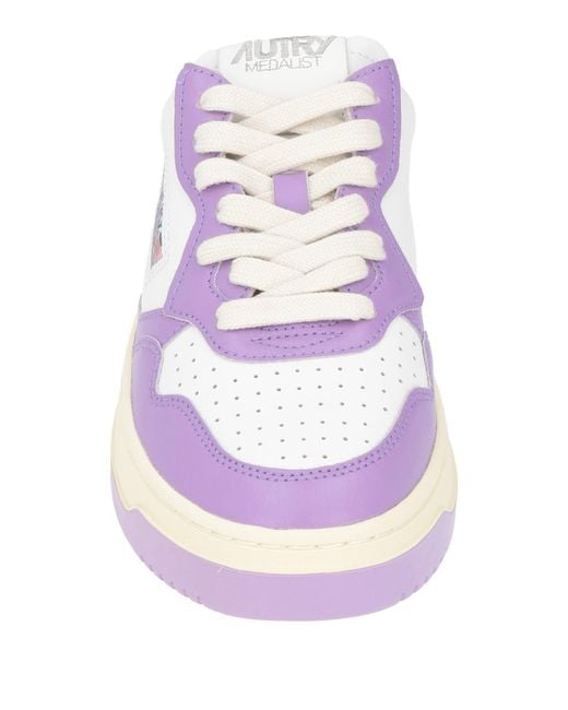 Autry White Trainers