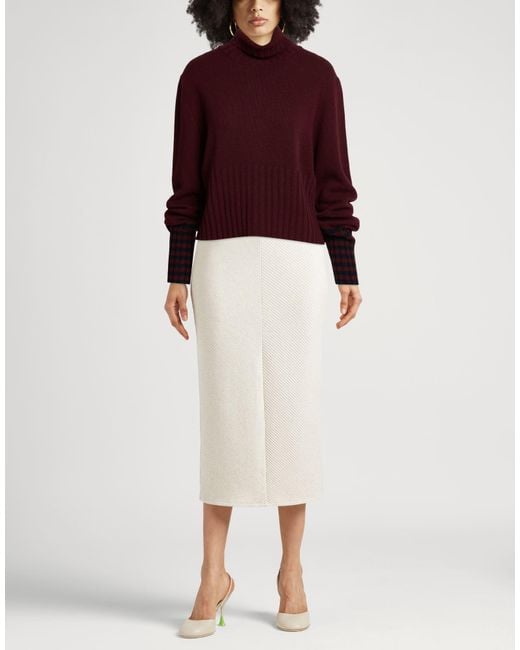 Plan C Red Cardigan Wool