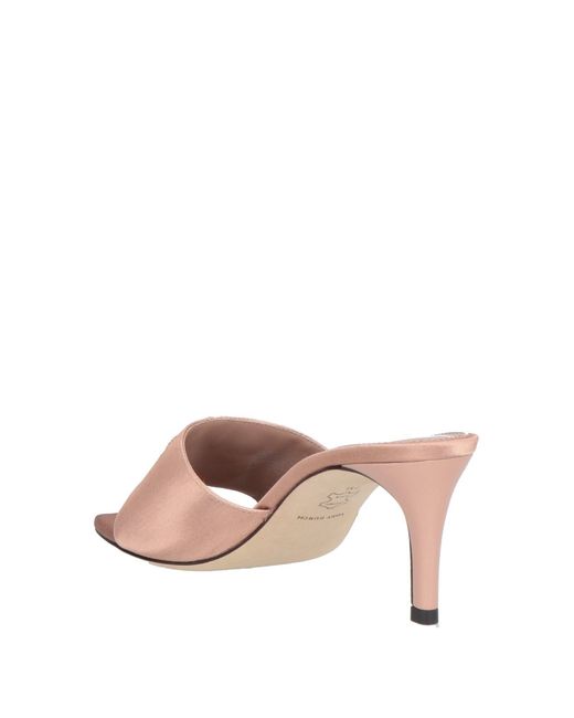 Tory Burch Pink Heeled Mules