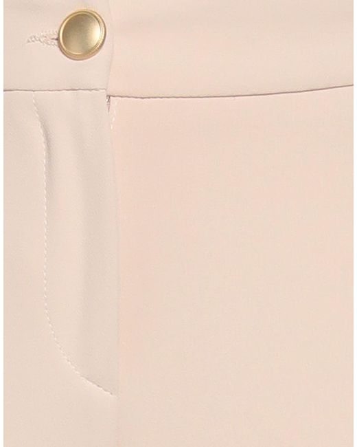 Nenette Natural Pants Polyester, Elastane