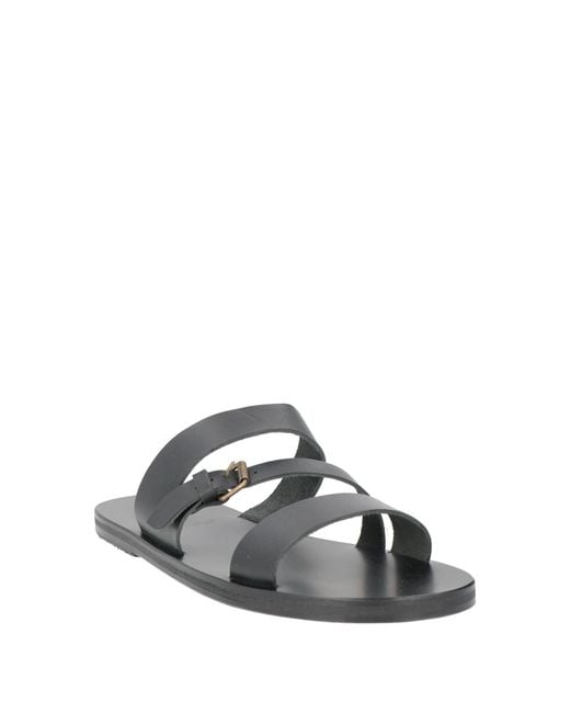 Ancient Greek Sandals White Sandals for men