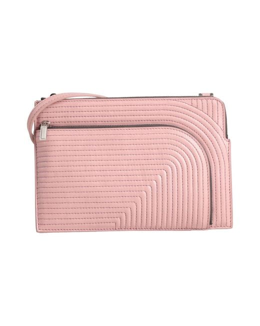 Rick Owens Pink Cross-Body Bag Calfskin for men
