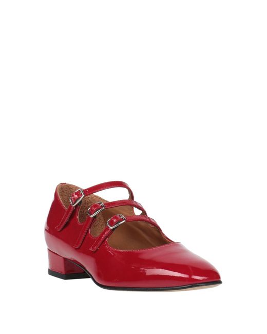 CAREL PARIS Red Ballet Flats