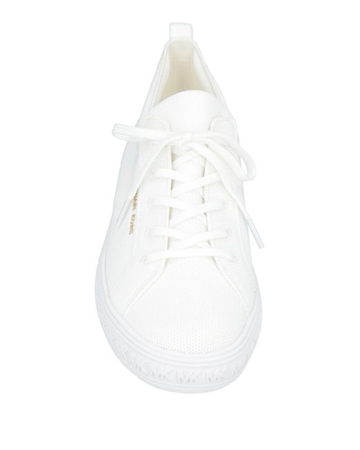MICHAEL Michael Kors White Sneakers Polyester, Nylon