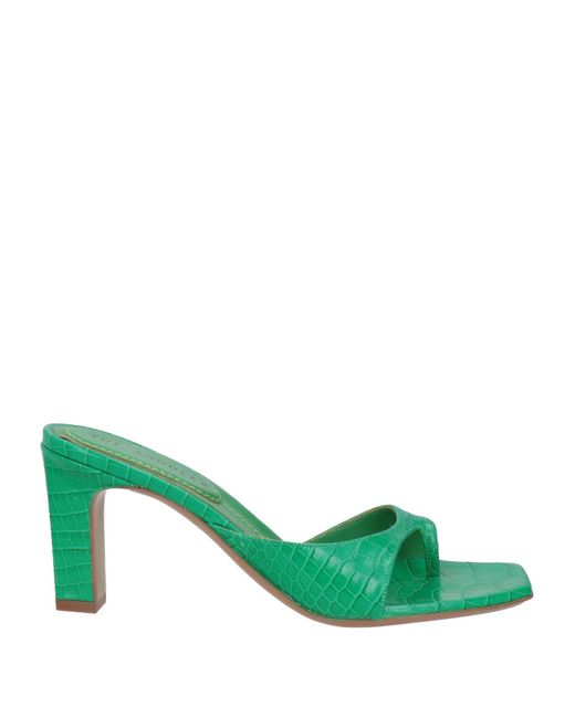 The Saddler Green Thong Sandal