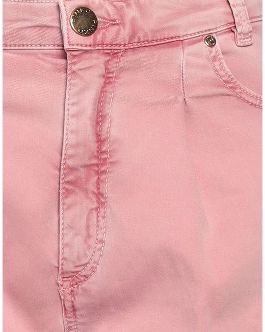 Pinko Pink Denim Jeans Cotton, Elastane