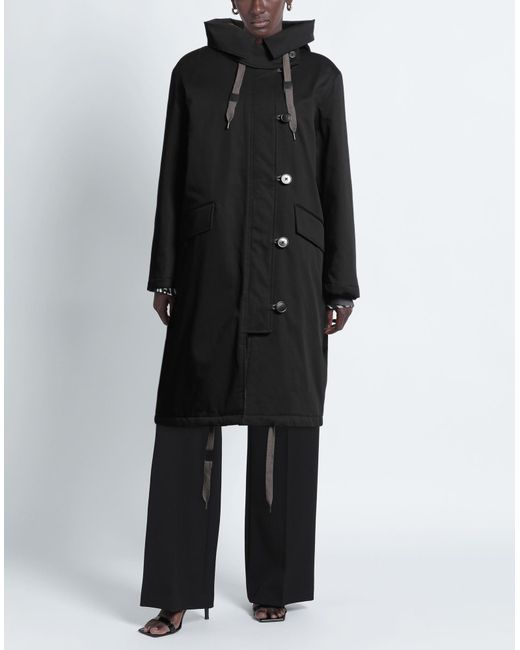 THEORY PROJECT Black Overcoat & Trench Coat