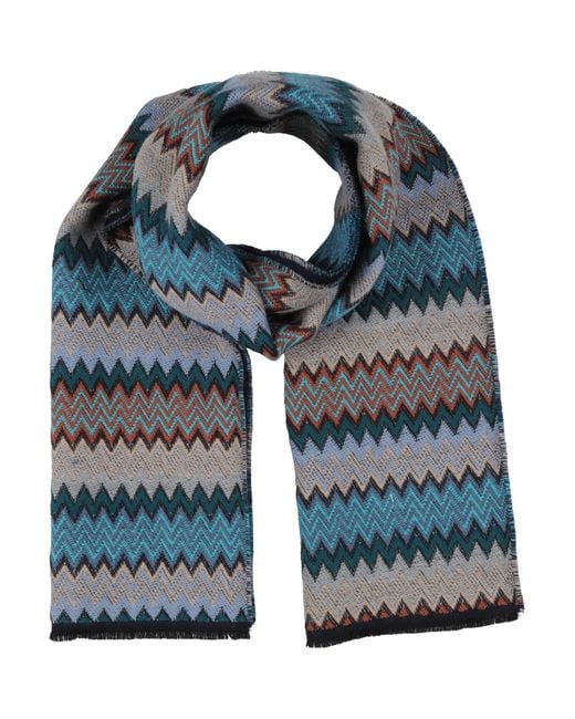 Sciarpa di Missoni in Blue da Uomo