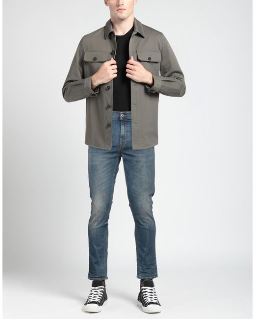 Grifoni Blue Denim Trousers for men