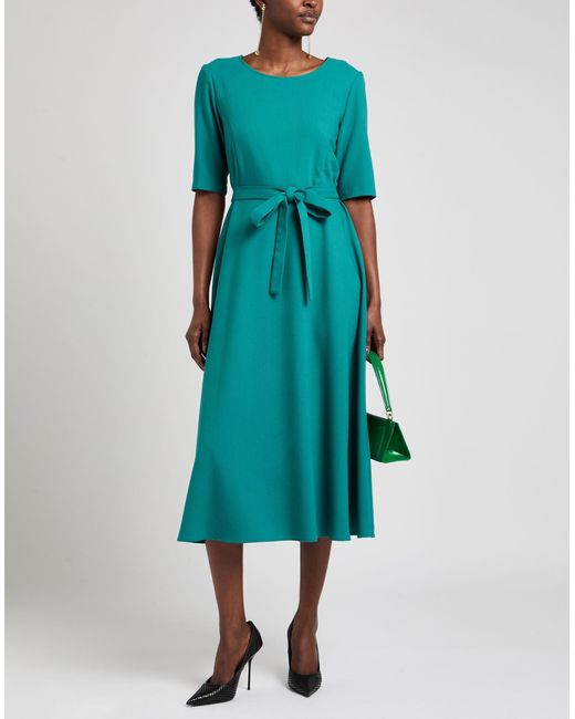 Camicettasnob Green Midi Dress