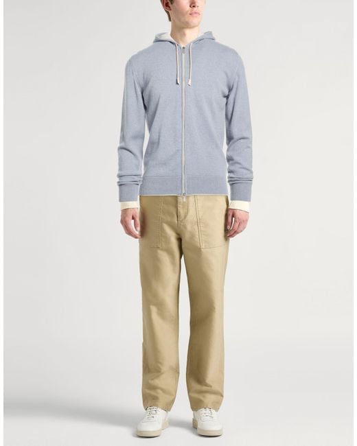 Eleventy Blue Cardigan Cashmere for men