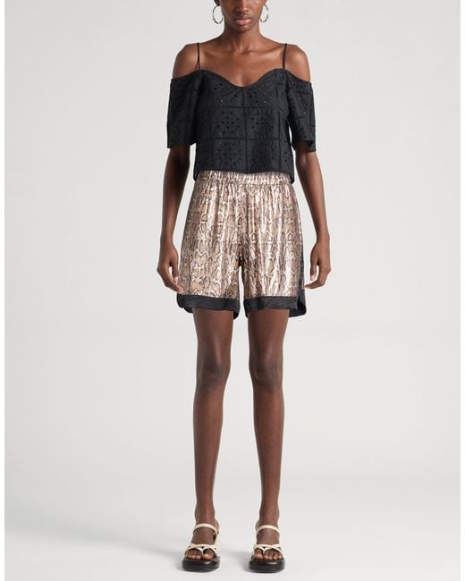 Just Cavalli Black Shorts & Bermuda Shorts