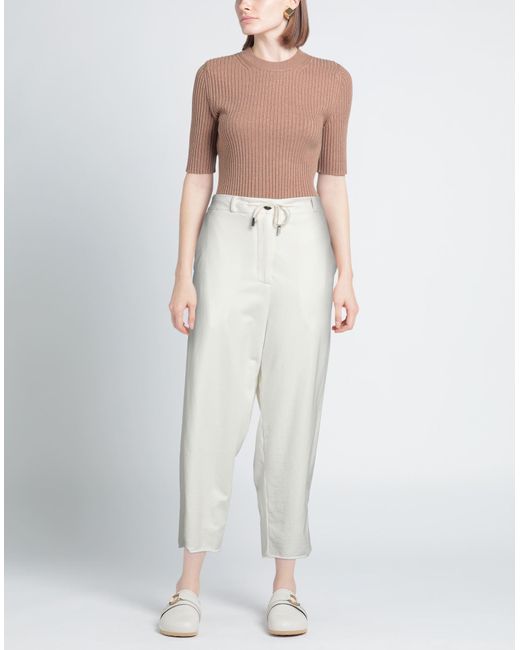 Masnada White Trouser