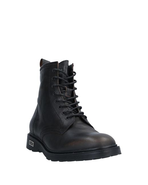 Cult Black Ankle Boots for men
