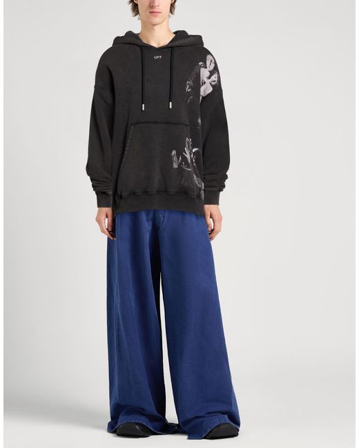 Off-White c/o Virgil Abloh Black Sweatshirt Cotton for men