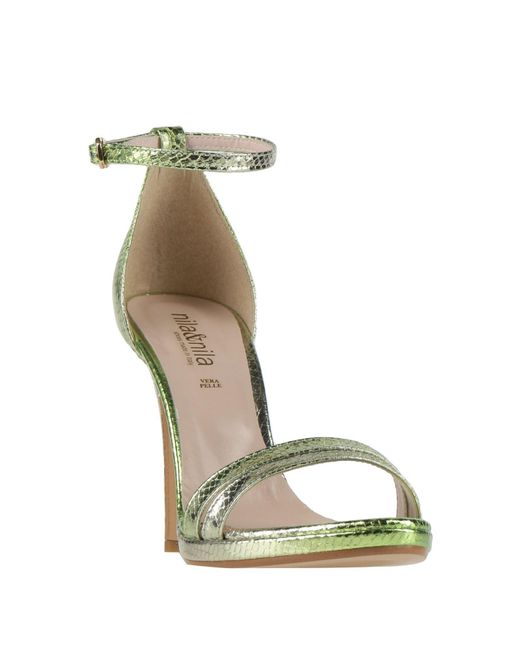 Nila & Nila Metallic Sandals