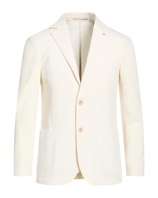 AT.P.CO White Blazer Polyester, Viscose, Elastane for men