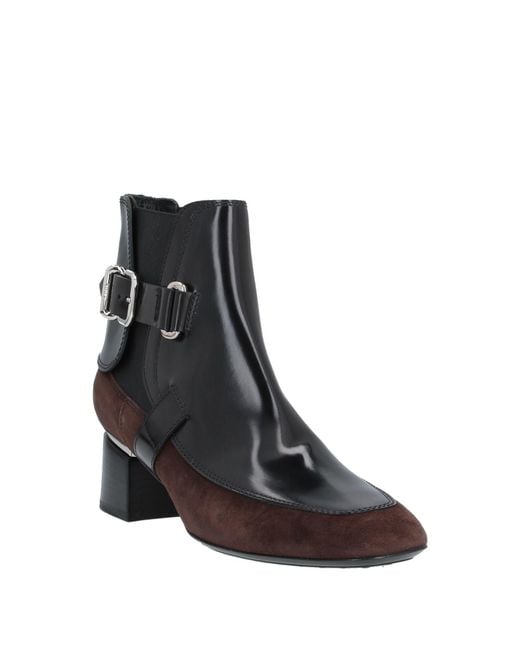 Tod's Black Stiefelette