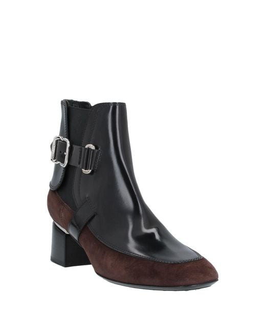 Tod's Black Ankle Boots