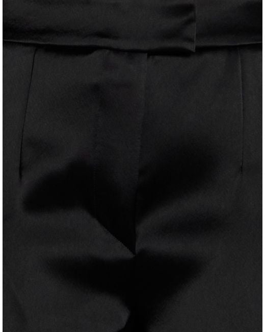Galvan Black Pants Triacetate, Polyester