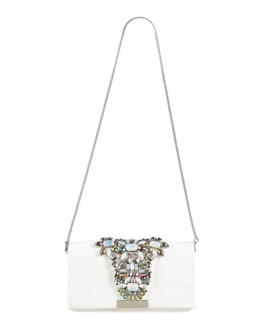 Twenty Four Haitch White Handbag
