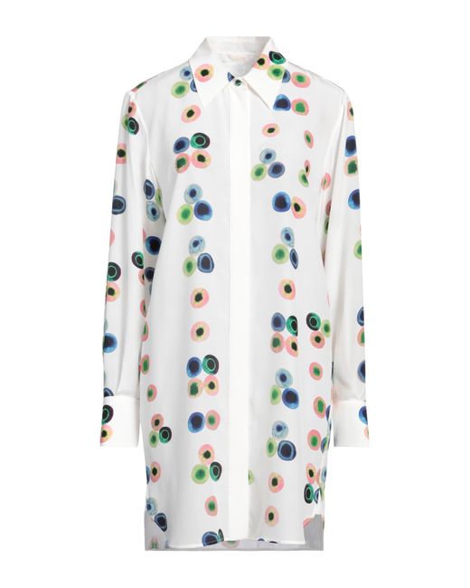 Chloé White Shirt Dresses