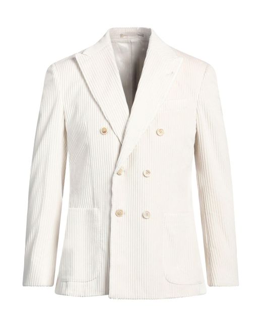 Eleventy Natural Blazer Cotton for men