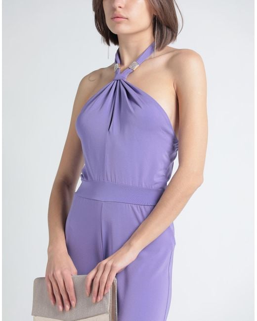 Kaos Purple Jumpsuit