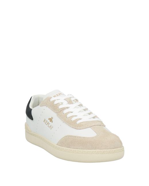 Replay White Sneakers for men