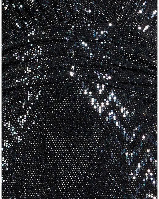 Ba&sh Black Mini Dress Polyamide, Elastane, Metallic Fiber