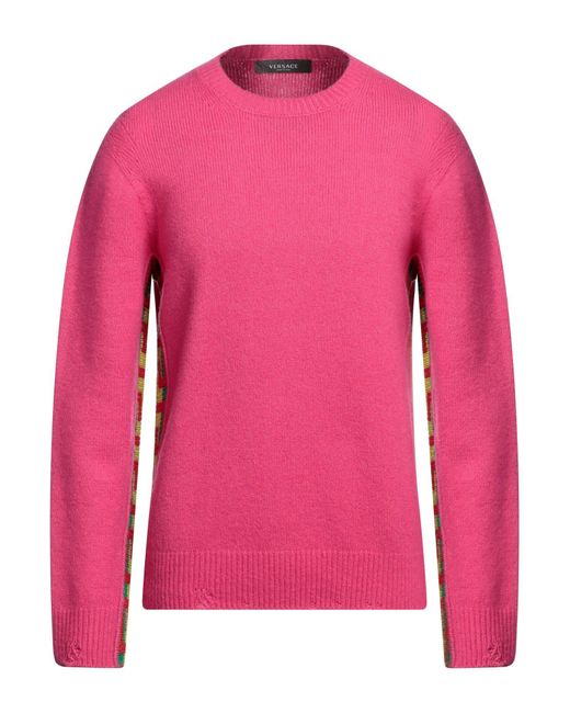 Pullover di Versace in Pink da Uomo