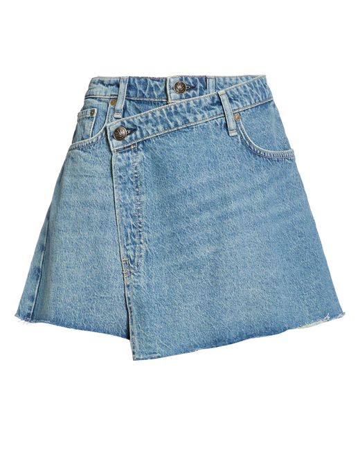Rag & Bone Blue Denim Shorts