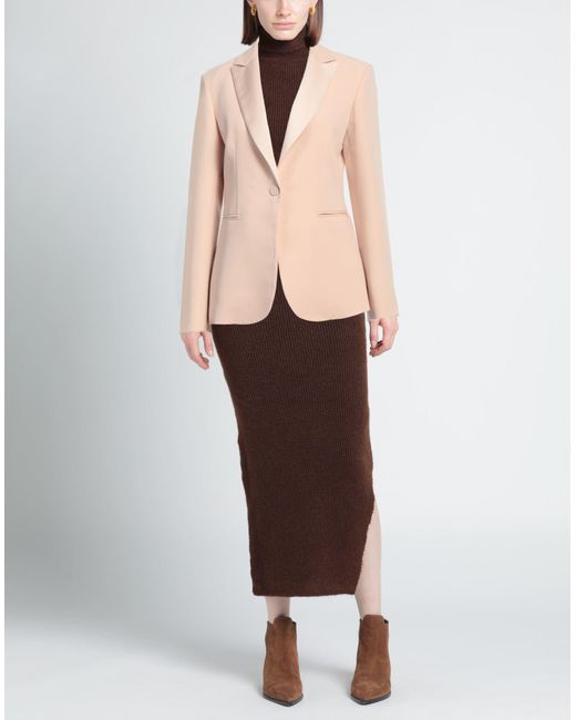 RUE DU BAC Natural Sand Blazer Polyester