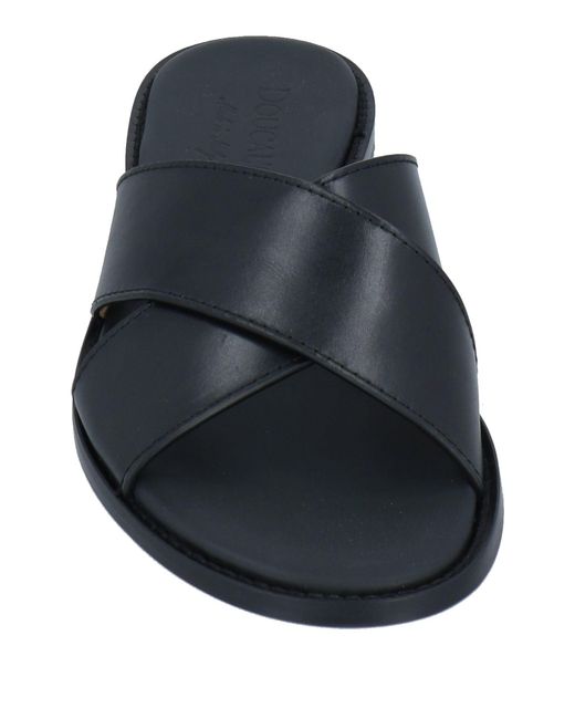 Doucal's Black Sandals